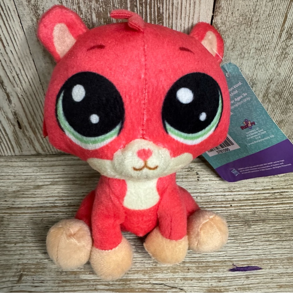 Littlest Pet Shop Trip Hamston Plush LPS Stuffed Animal Plush Doll Toy 7”